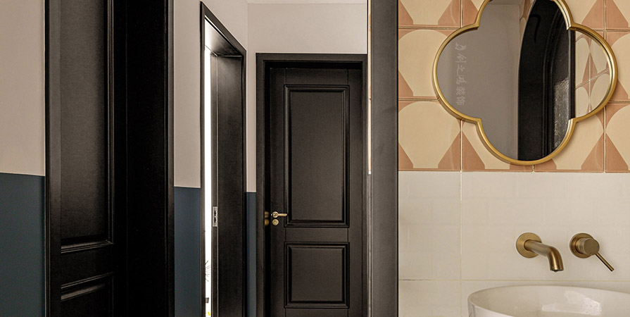 美的旭輝翰悅府100㎡法式風(fēng)格三居室裝修案例