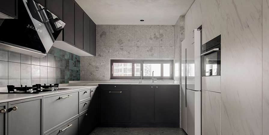 財信河西府141㎡混搭風(fēng)格三居室裝修案例