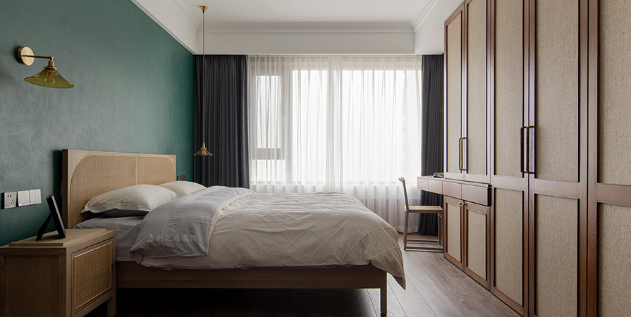 財信河西府141㎡混搭風(fēng)格三居室裝修案例