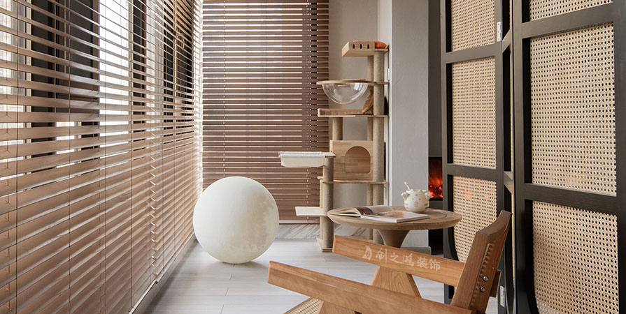 財信河西府141㎡混搭風(fēng)格三居室裝修案例