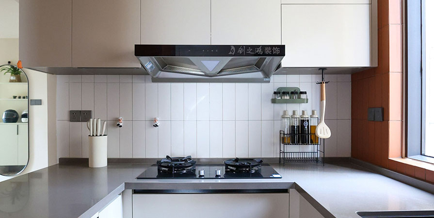 中海左岸源境82㎡現(xiàn)代風格兩居室裝修案例