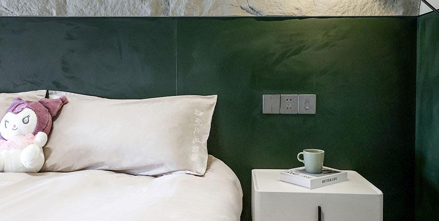 中海左岸源境82㎡現(xiàn)代風格兩居室裝修案例