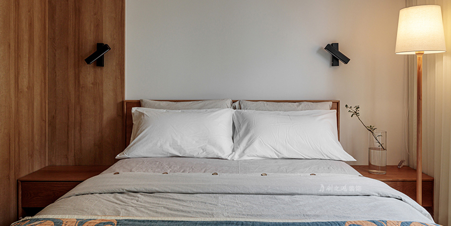 綠城·柳岸曉風(fēng)100㎡原木風(fēng)格兩居室裝修案例