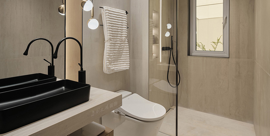 金地·青云玖璋143㎡原木風格三居室裝修案例