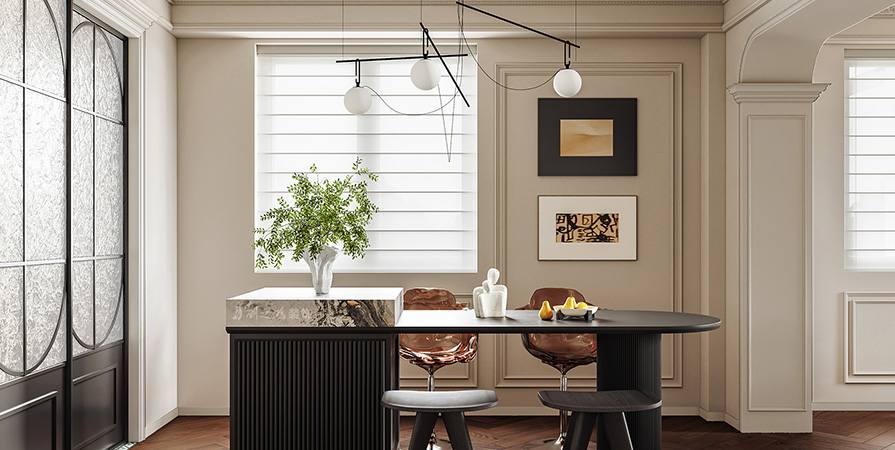 靜海秋實園300㎡法式風格別墅裝修案例