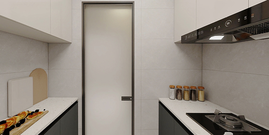 金德園88㎡現(xiàn)代風(fēng)格兩居室老房改造案例