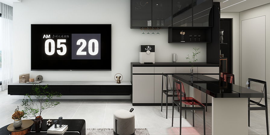 中?！ぷ蟀对淳?05㎡現(xiàn)代風格三居室裝修案例