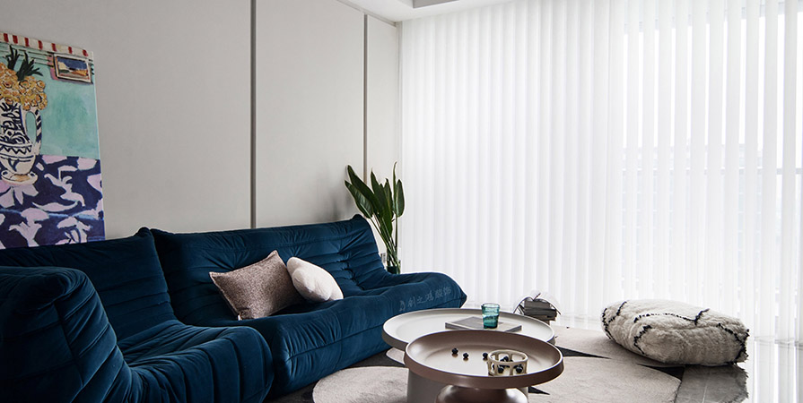 金地萬悅城95㎡現(xiàn)代風(fēng)格三居室裝修案例