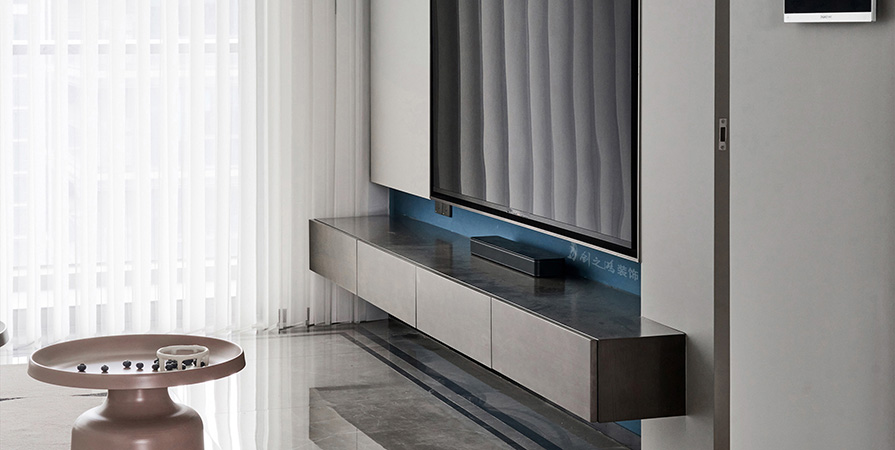 金地萬悅城95㎡現(xiàn)代風(fēng)格三居室裝修案例