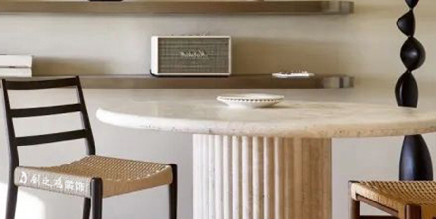 金地萬悅城77㎡奶油風(fēng)格兩居室裝修案例