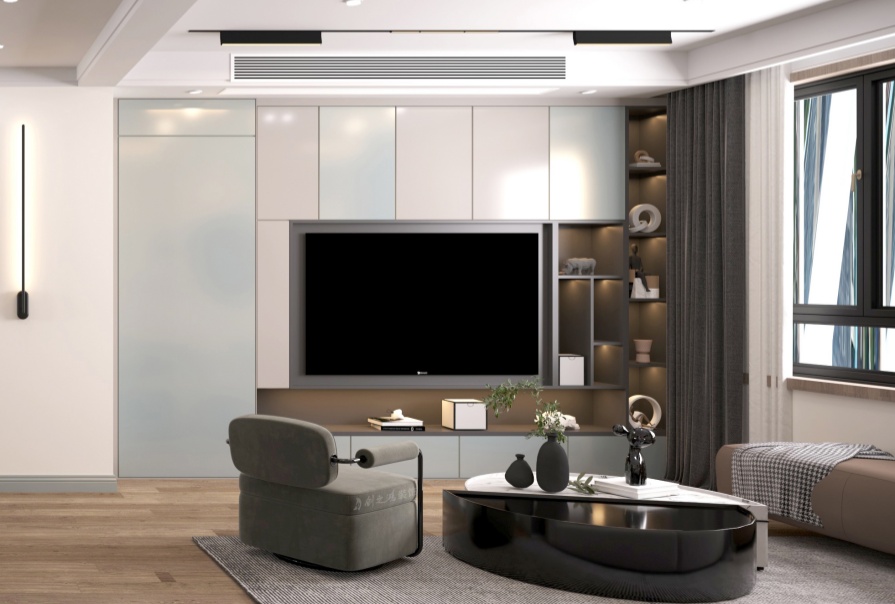 【南開1911】134㎡輕奢風(fēng)格三居室原創(chuàng)案例