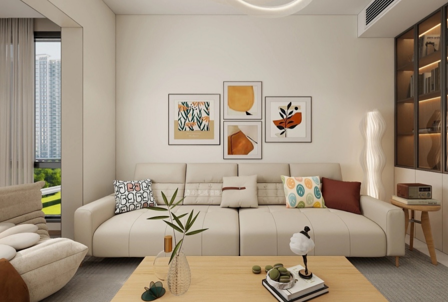 靜德花園118㎡現(xiàn)代風(fēng)格兩居室原創(chuàng)案例