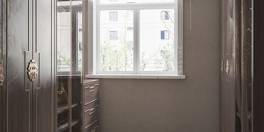 合盈園124㎡新中式風(fēng)格三居室原創(chuàng)案例