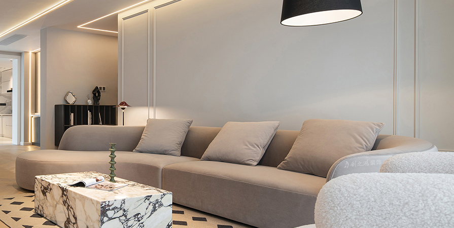 中交·城東春曉106㎡現(xiàn)代風(fēng)格三居室裝修案例