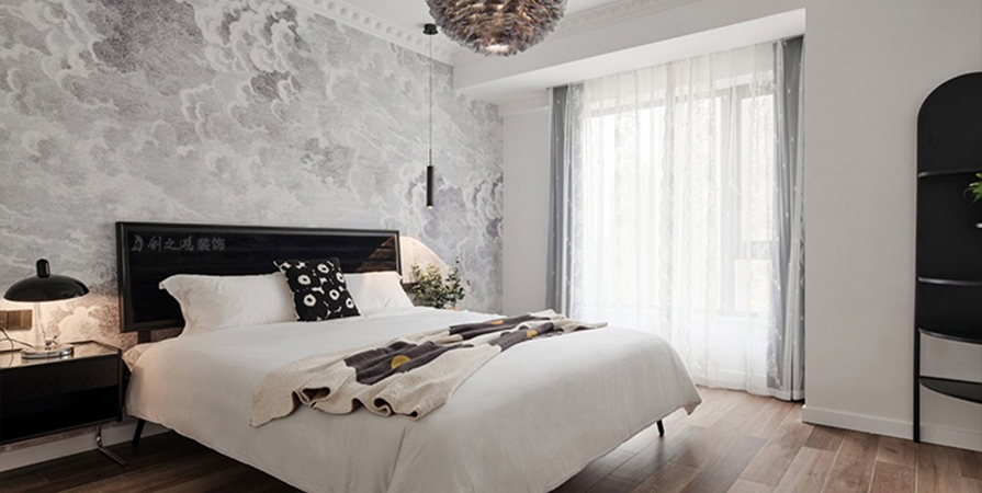 中交·城東春曉100㎡法式風(fēng)格三居室裝修案例