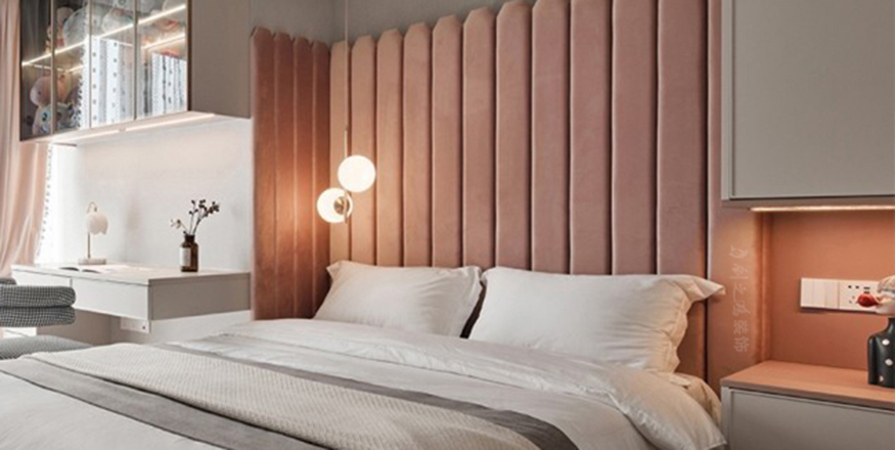 中交·城東春曉100㎡法式風(fēng)格三居室裝修案例