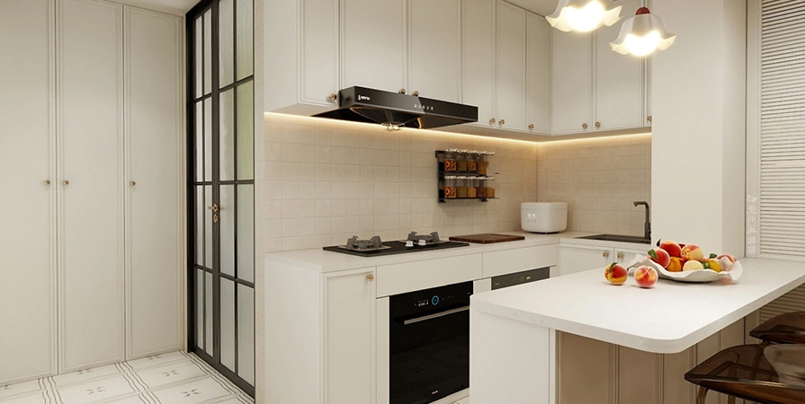 雅湖里91㎡法式風(fēng)格兩居室原創(chuàng)案例