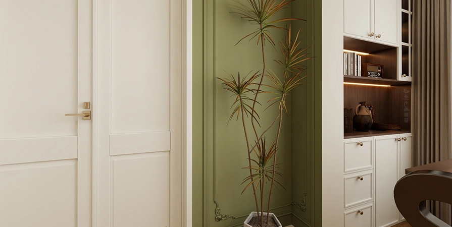 雅湖里91㎡法式風(fēng)格兩居室原創(chuàng)案例