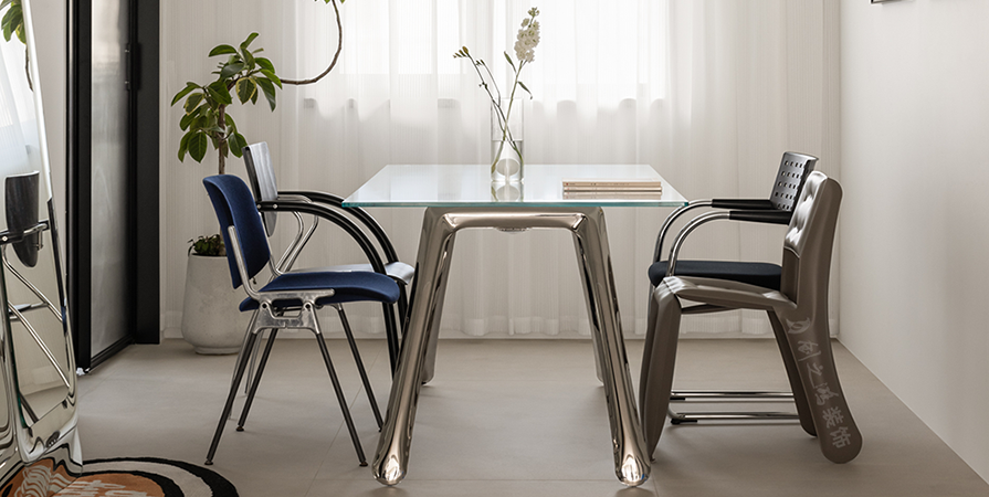 花語瀾廷139㎡極簡風格三居室裝修案例