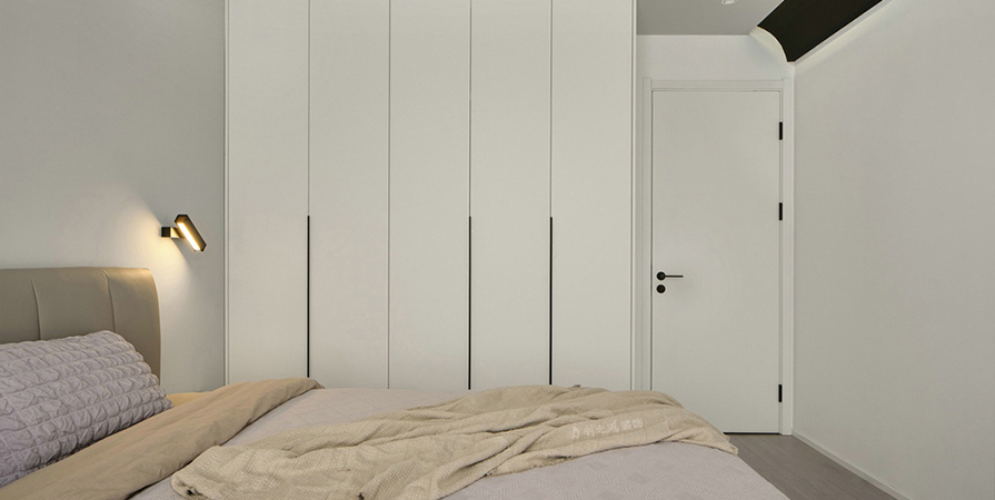 米蘭紫芥園90㎡現(xiàn)代風(fēng)格兩居室裝修案例