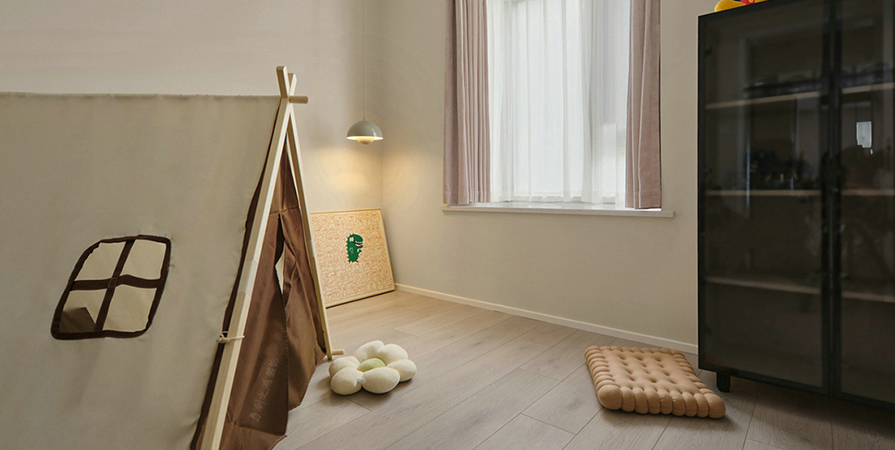 米蘭紫芥園90㎡現(xiàn)代風(fēng)格兩居室裝修案例