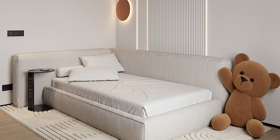 城東春曉87㎡原木風(fēng)格兩居室裝修案例