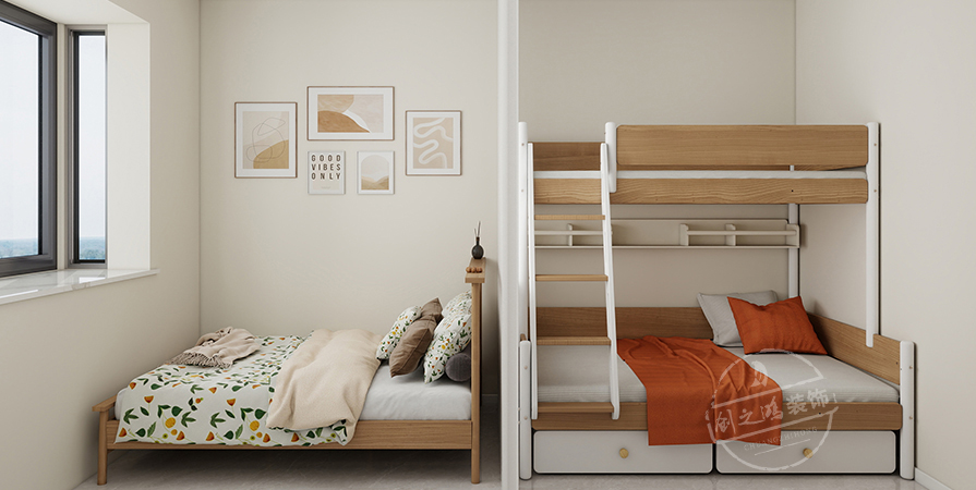 匯仁云居60㎡原木風格兩居室原創(chuàng)案例