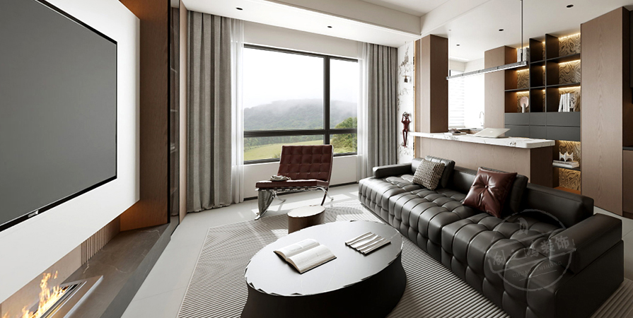 鉆石山星城89㎡意式風(fēng)格兩居室原創(chuàng)案例