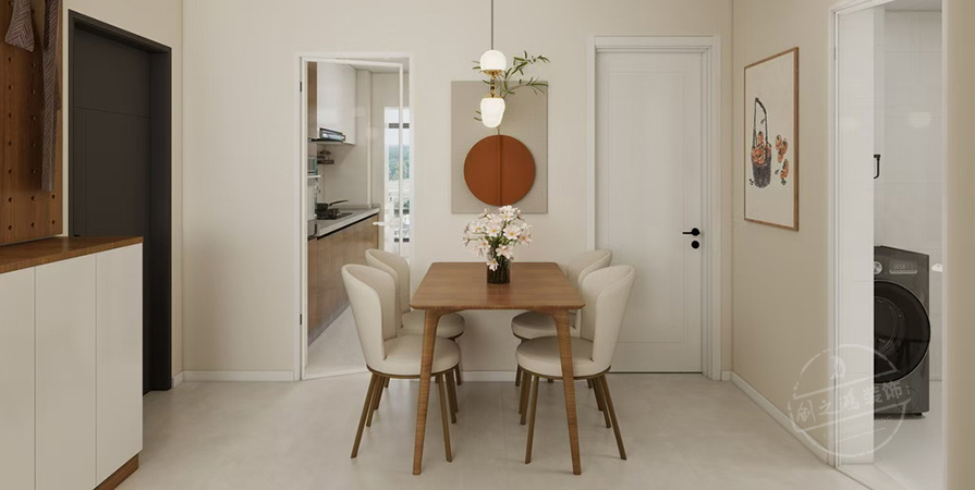 水西園85㎡原木風(fēng)格兩居室原創(chuàng)案例