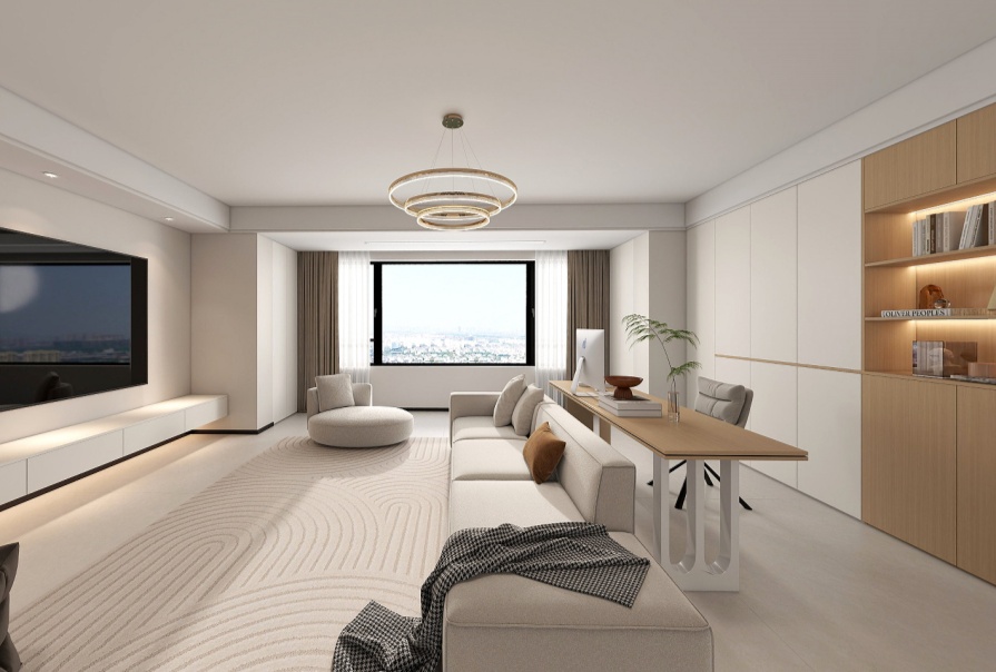 金地悅城大境140平米現(xiàn)代風(fēng)格原創(chuàng)案例