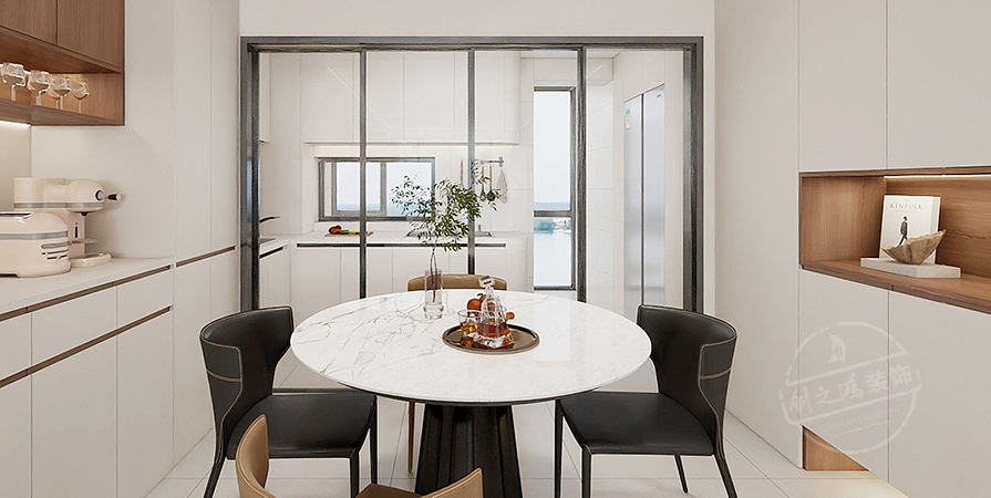 陽光100西園123㎡現(xiàn)代風(fēng)格三居室原創(chuàng)案例