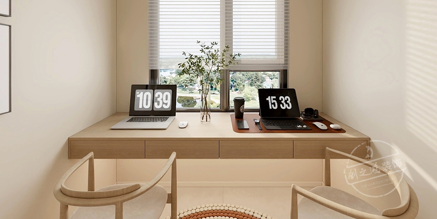 保利·和光塵樾87㎡奶油風(fēng)格三居室原創(chuàng)案例