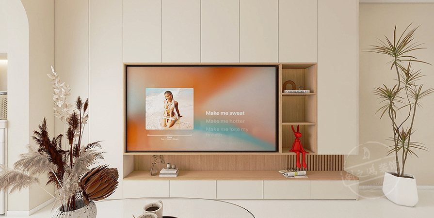 大華錦繡華城78㎡奶油風(fēng)格兩居室原創(chuàng)案例