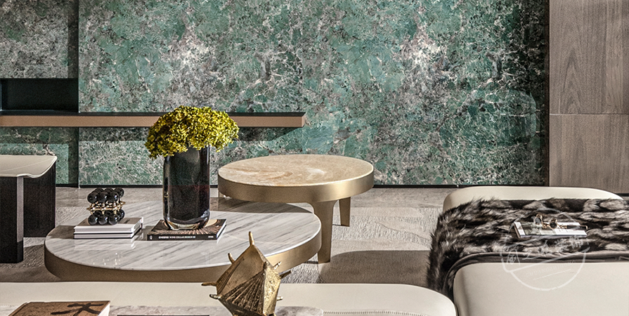 綠城曉月晴川143㎡輕奢風(fēng)格三居室裝修案例