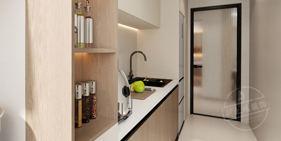 天大新園村100㎡現(xiàn)代風(fēng)格三居室原創(chuàng)案例