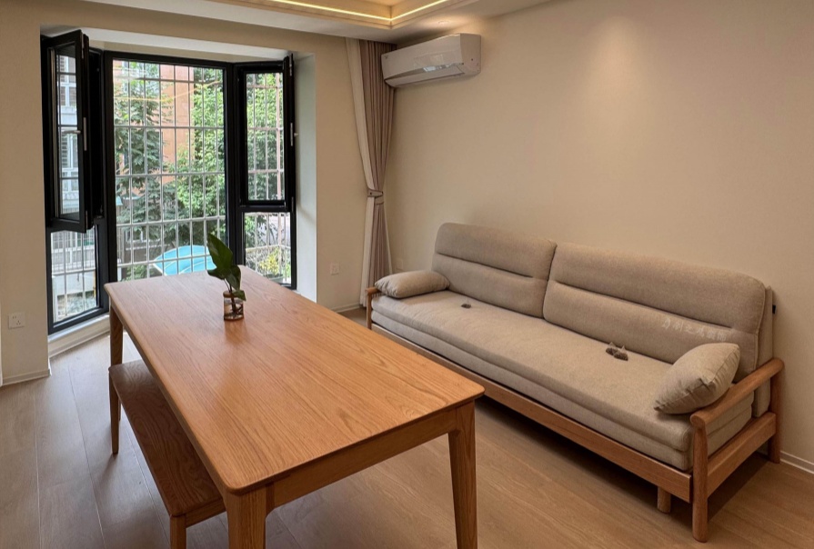 芳水園107㎡原木風(fēng)格兩居室原創(chuàng)案例