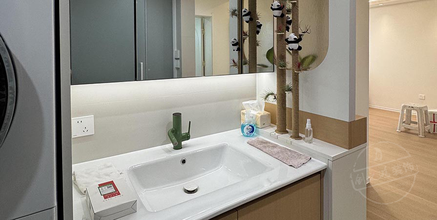 芳水園107㎡原木風(fēng)格兩居室原創(chuàng)案例