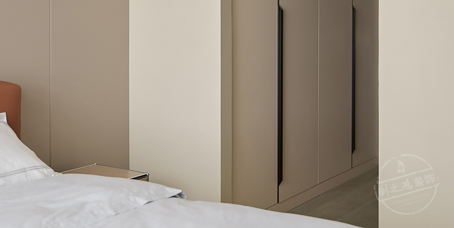 鵬飛南開學苑112㎡現(xiàn)代風格四居室裝修案例