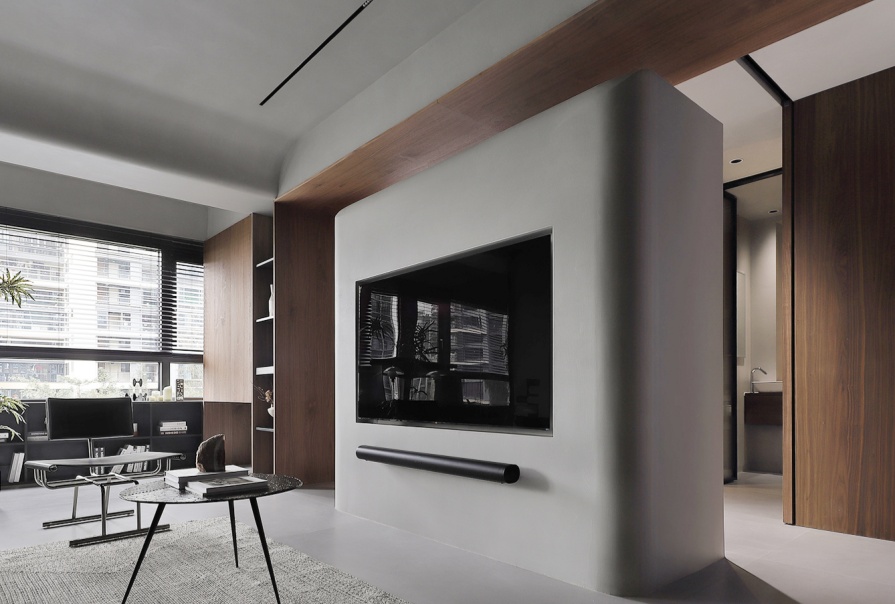 金地萬(wàn)悅城77㎡現(xiàn)代意式風(fēng)格兩居室裝修案例