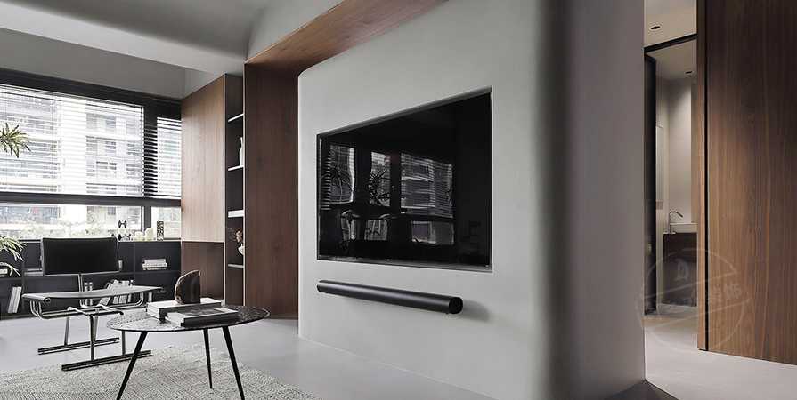 金地萬悅城77㎡現(xiàn)代意式風(fēng)格兩居室裝修案例