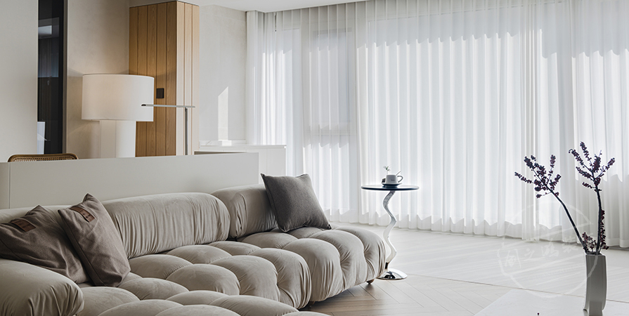 時代之城139㎡原木風(fēng)格三居室裝修案例