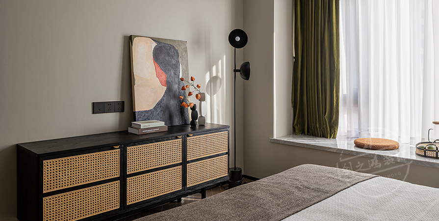 城東春曉126㎡混搭風(fēng)格三居室裝修案例