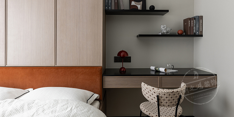 城東春曉126㎡混搭風(fēng)格三居室裝修案例