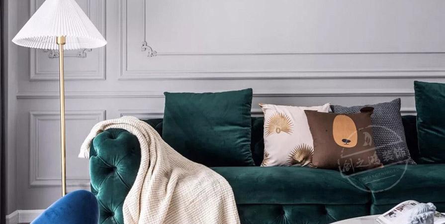 金地萬悅城127㎡現(xiàn)代法式風(fēng)格三居室裝修案例