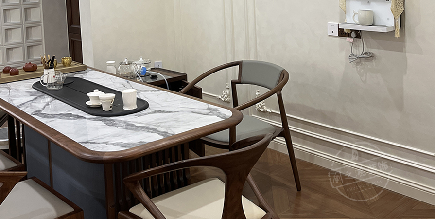 金地藝墅家165㎡美式風格別墅實景案例