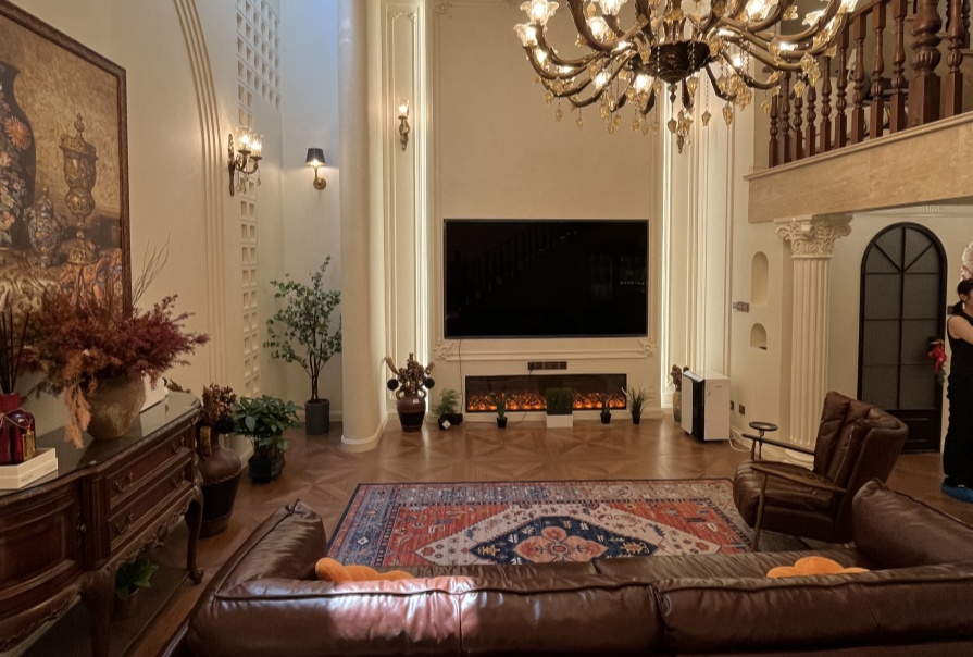 金地藝墅家165㎡美式風格別墅實景案例