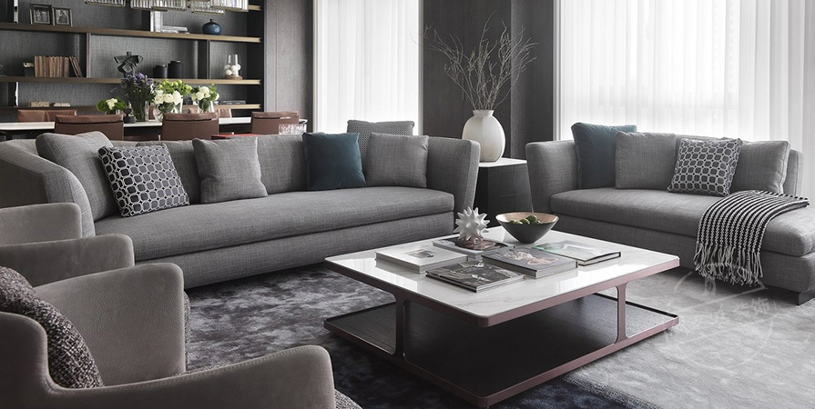 津南新城167㎡現(xiàn)代風(fēng)格三居室裝修案例