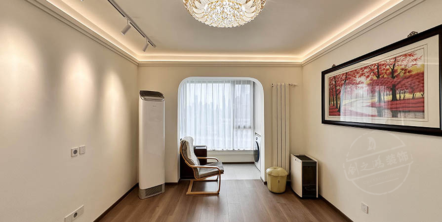 碧波園106㎡現(xiàn)代風(fēng)格三居室實(shí)景案例