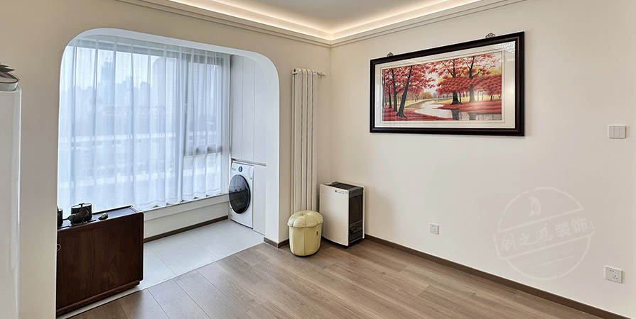 碧波園106㎡現(xiàn)代風(fēng)格三居室實(shí)景案例