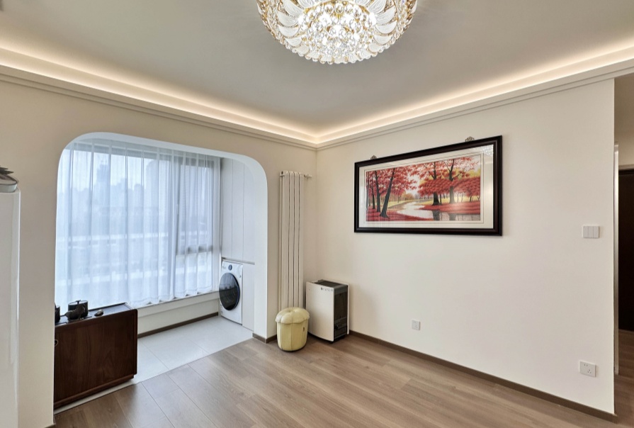 碧波園106㎡現(xiàn)代風格三居室實景案例